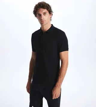 Solid Short Sleeves Polo T-Shirt