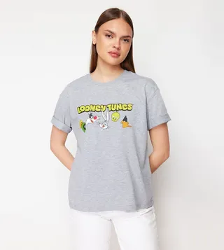 Looney Tunes Printed Short Sleeves T-Shirt