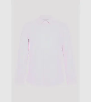Solid Slim Fit Twill Shirt