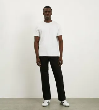 Black Straight Fit Jeans