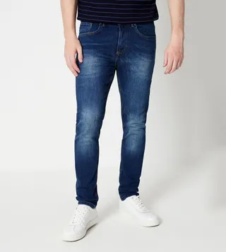 Faded Skinny Fit Jeans