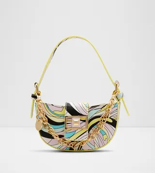 ADORI Printed Shoulder Bag with Sling