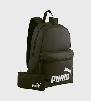 Logo Printed Phase Backpack with Pouch