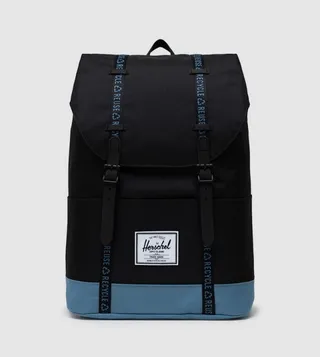 Retreat Color Block Flap Closure Backpack