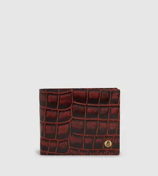 Textured Bi-Fold Wallet