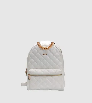 Quilted Leather Backpack