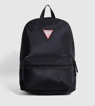 Logo Badge Detail Backpack