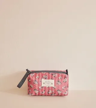 Quilted Cosmetic Pouch