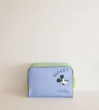 Mickey Mouse Printed Cosmetic Bag