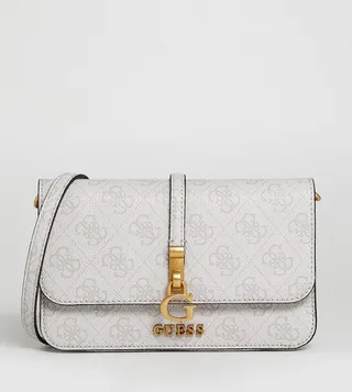 Monogram Printed Crossbody Bag
