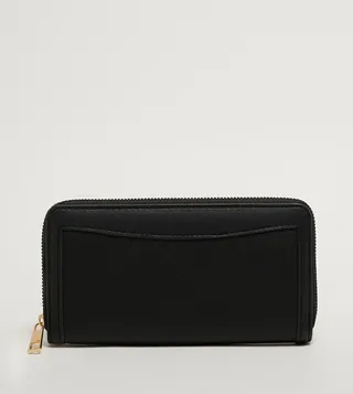 Textured Long Wallet