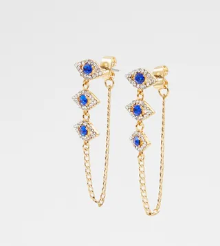 BAUDUIN Evil Eye Drop Earrings