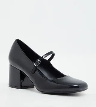 IRELEE Heeled Mary Jane Pumps