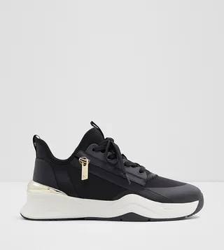 Labedar Lace Up Shoes With Zip Closure-Pillow Walk Collections 