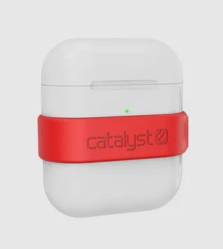 Minimalist Case For Airpods 1 & 2 Flame Red