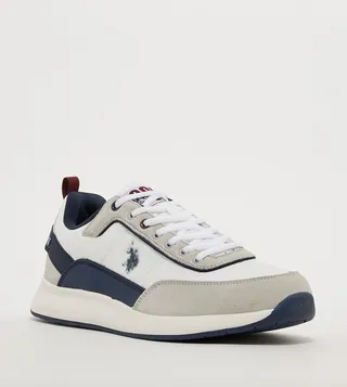 JACK Logo Detail Lace-Up Sneakers