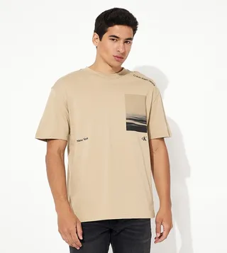 Printed Crew Neck T-Shirt