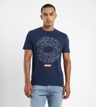 Graphic Printed Crew Neck T-Shirt