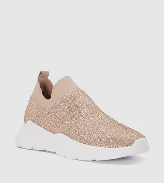 ELIXIR Embellished Slip-On Shoes