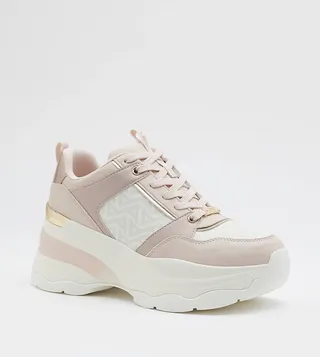 ICONIMAX Color Block Lace-Up Sneakers
