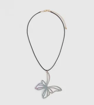 Statement Embellished Rope Necklace