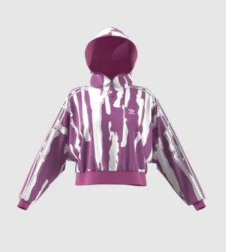 Regular Fit Printed Hoodie