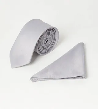 Jacquard Tie and Pocket Square