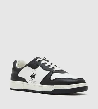 Color Block Lace-Up Sneakers