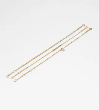 DEVANIA 3 Pack Gold-Tone Bracelets