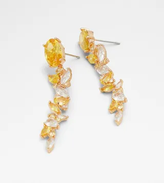 MAKAYLA Embellished Drop Earrings
