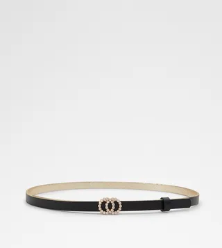 HELMSLEY Double Ring Embellished Belt