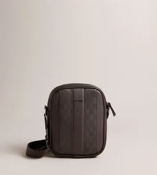Textured Reporter Bag