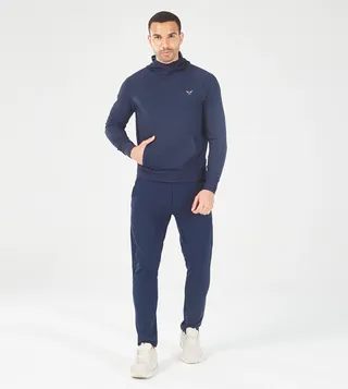 Statement Ribbed Hoodie