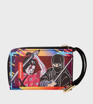 Sharkuza Graphic Printed Wallet