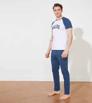 Knitted Pajamas Set