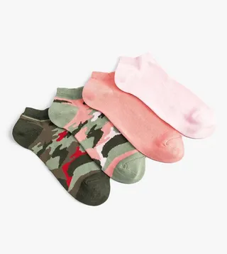 Pack of 4 Ankle Socks