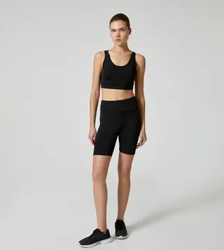 High Rise Biker Shorts