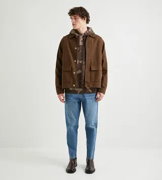 Mid-Rise Loose Fit Jeans