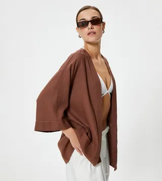 Lined Oversized Kimono