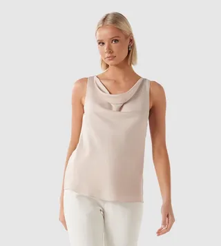 KAYLEY Cowl Neck Cami Top