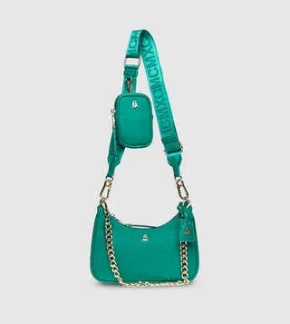 BVITAL-E Textured Cross Body Bag with Coin Purse