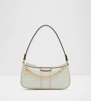 DIONNE Monogram Patterned Shoulder Bag