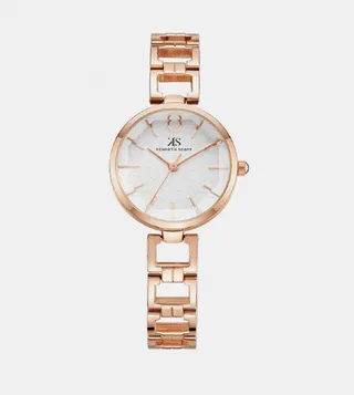 White Dial Analog Watch