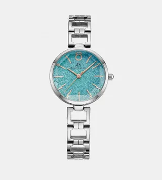 Blue Dial Analog Watch
