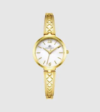 Classic Analog White Dial Watch