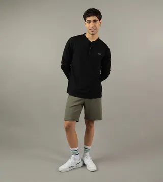 24/7 Training Henley Thermal T-Shirt