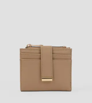 Faux Leather Mini Wallet