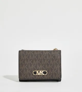 Monogram Patterned Bi-Fold Wallet