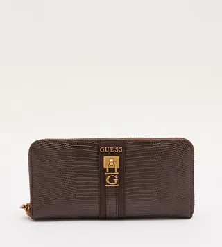 GINEVRA Textured Wallet with Sling