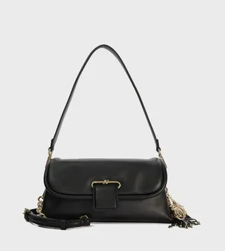 CHELSEA Embellished Bug Charm Shoulder Bag